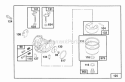 Carburetor Assembly Diagram and Parts List for 122802-3413-01  Briggs and Stratton Engine